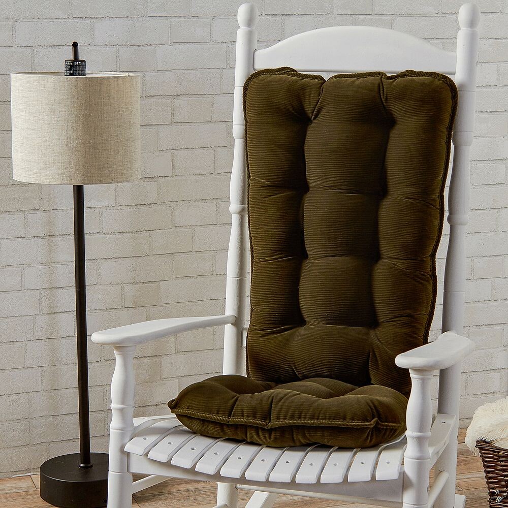 Greendale Home Fashions Набор подушек-качалок Jumbo Deluxe в переплете, цвет Sage
Greendale Home Fashions Набор подушек-качалок Jumbo Deluxe в переплете, цвет Sage