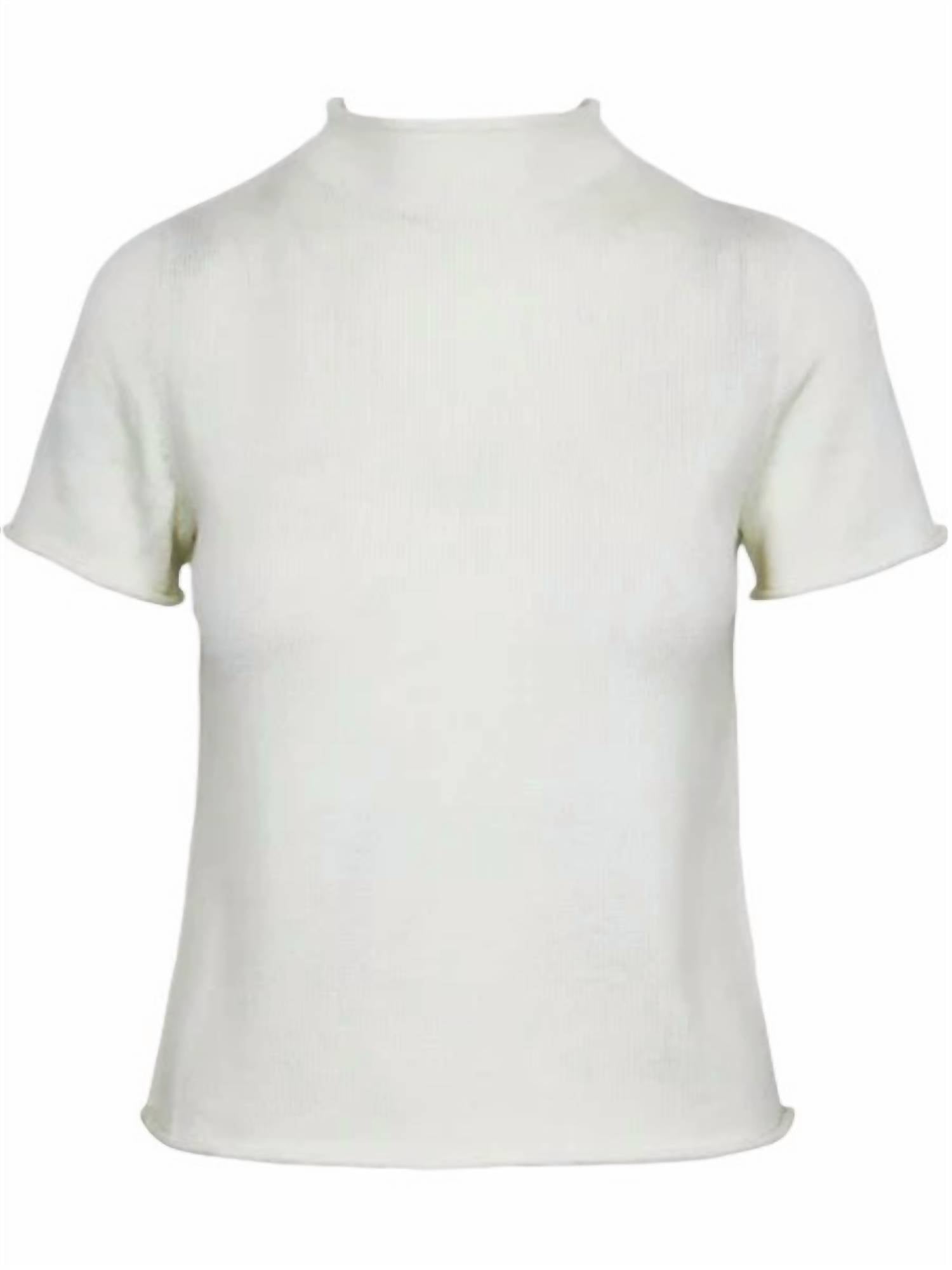 Женский роскошный водолазный топ цвета слоновой кости LUCY PARIS
Женский роскошный водолазный топ цвета слоновой кости LUCY PARIS