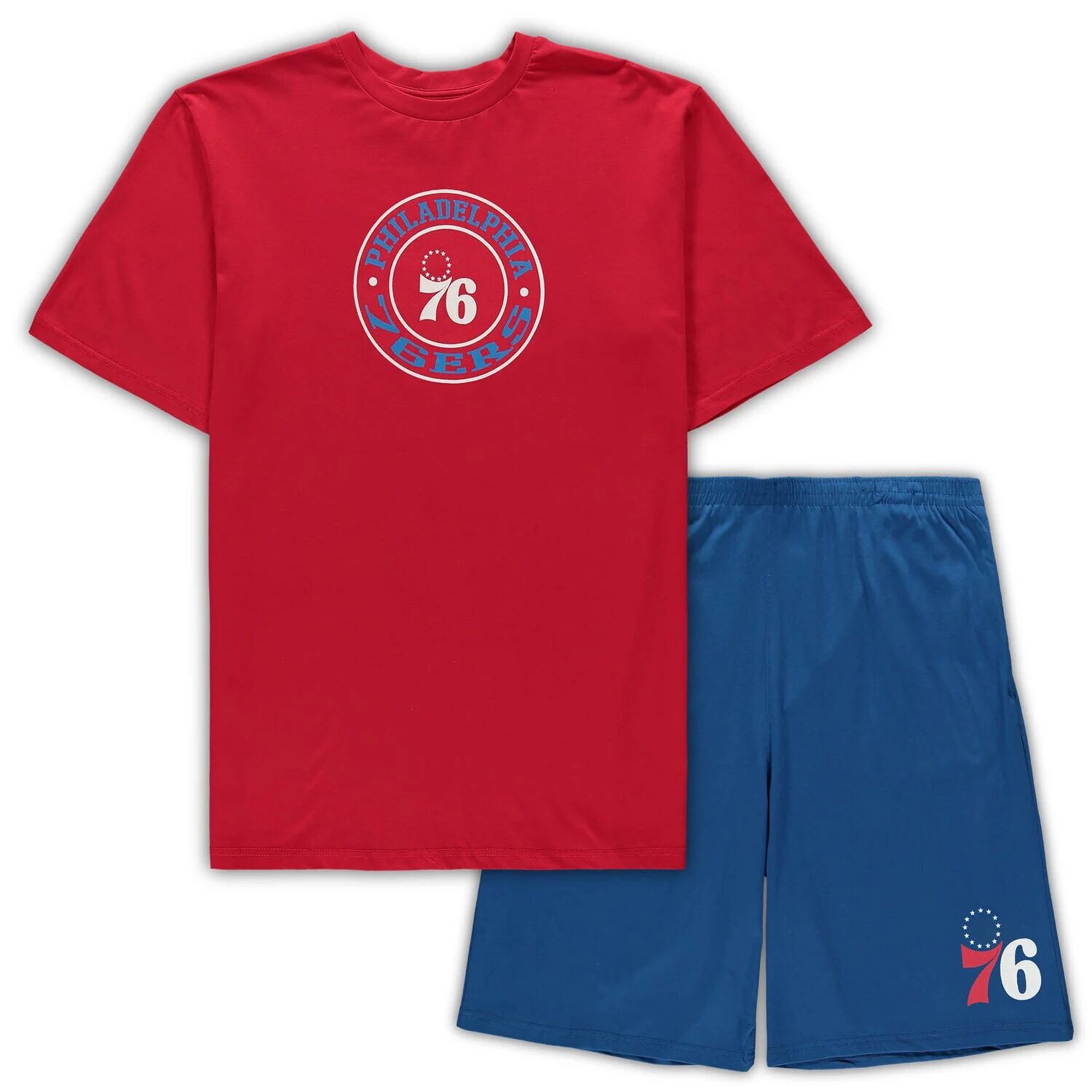 Мужской комплект для сна с футболкой и шортами Concepts Sport Red/Royal Philadelphia 76ers Big & Tall
Мужской комплект для сна с футболкой и шортами Concepts Sport Red/Royal Philadelphia 76ers Big & Tall