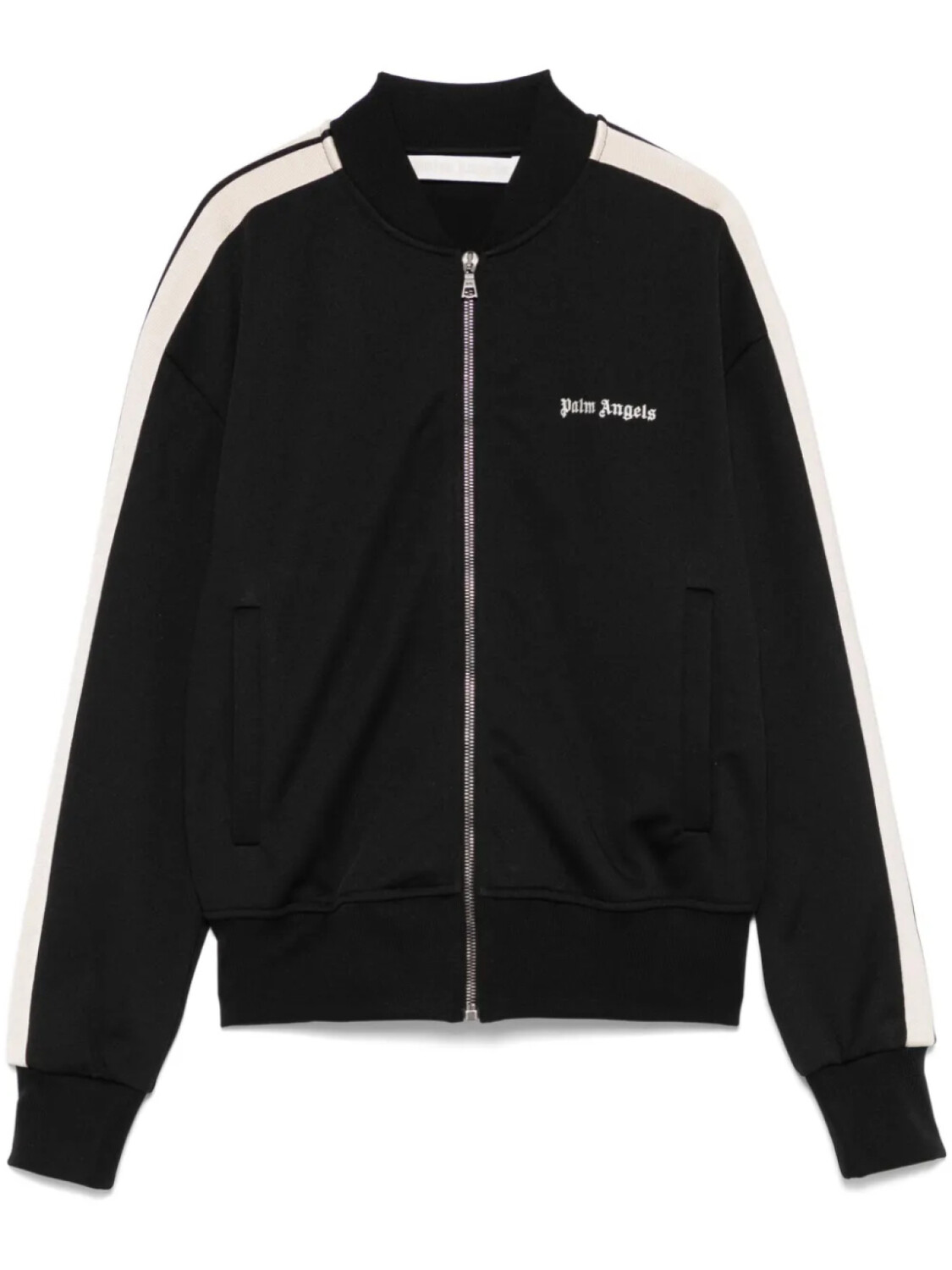 Palm Angels бомбер Classic с логотипом, черный 
Palm Angels бомбер Classic с логотипом, черный