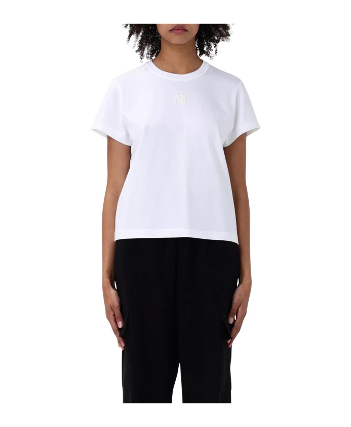 Белая футболка с логотипом Alexander Wang, белый
Белая футболка с логотипом Alexander Wang, белый