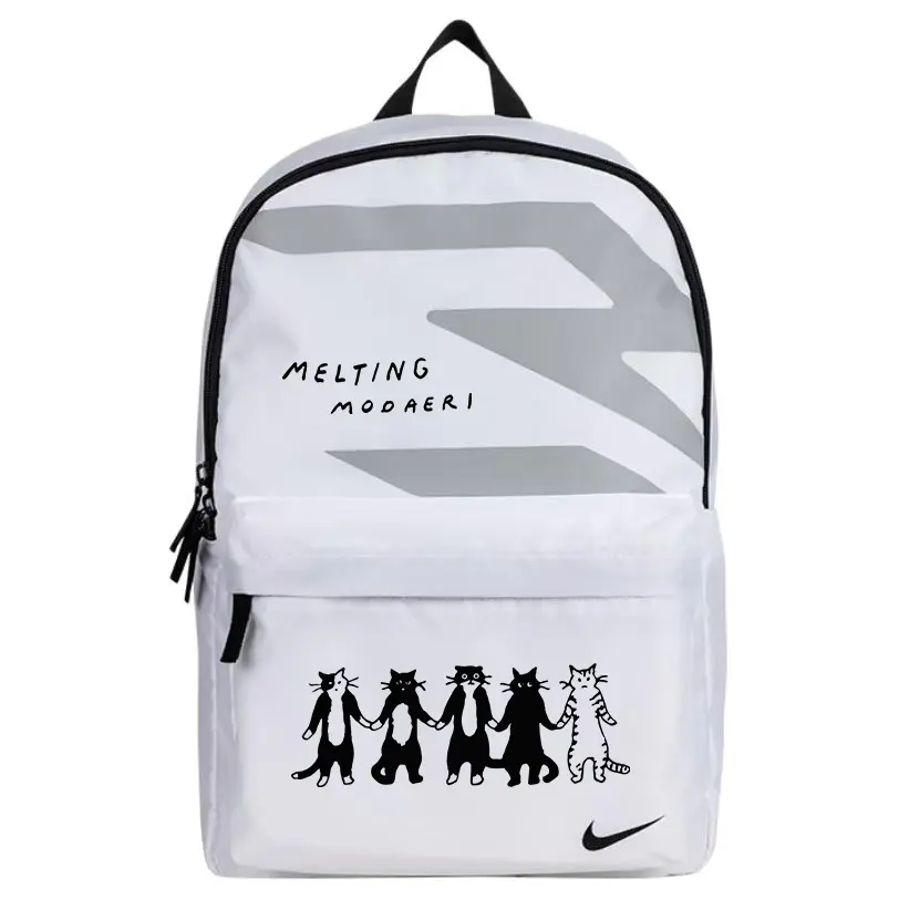 Nike Полиэстеровый рюкзак Regular Unisex White & Black & Gray
Nike Полиэстеровый рюкзак Regular Unisex White & Black & Gray