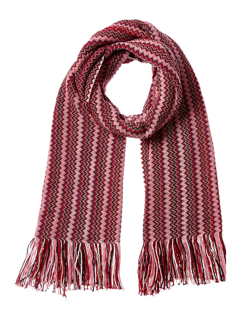 Шарф Missoni из смесовой шерсти, розовый Missoni, розовый
Шарф Missoni из смесовой шерсти, розовый Missoni, розовый