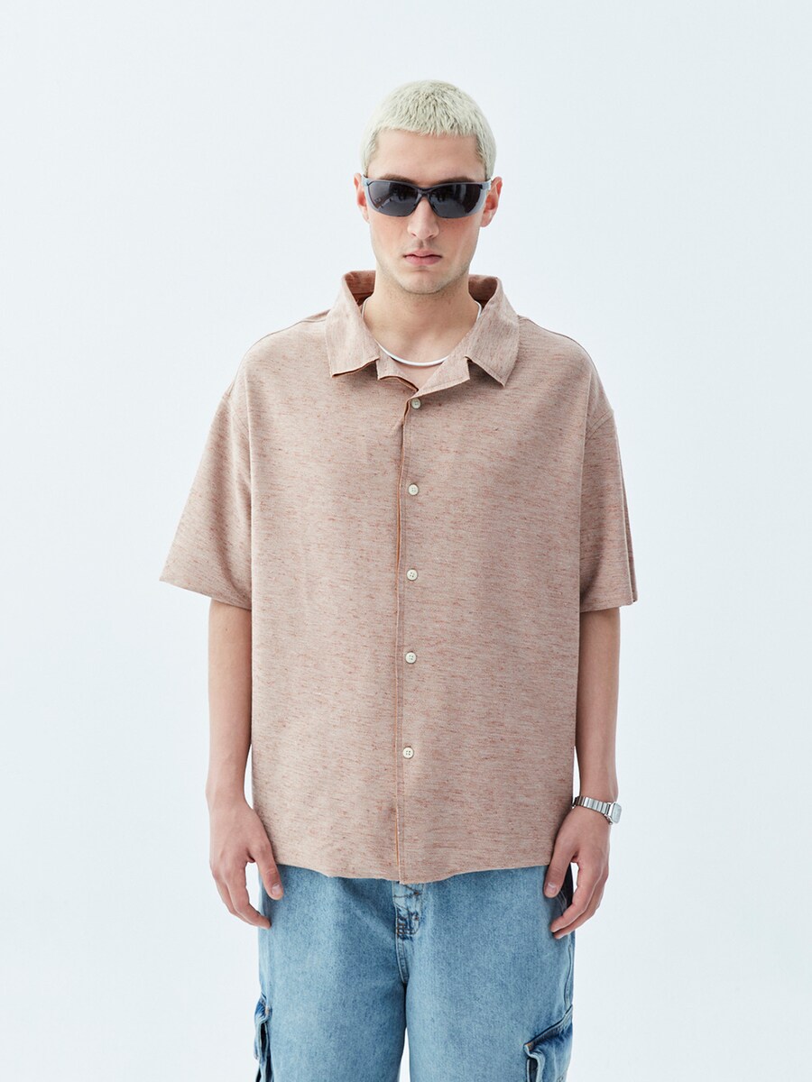 Рубашка на пуговицах Comfort fit VAMOS CLO Minneapolis, коричневый 
Рубашка на пуговицах Comfort fit VAMOS CLO Minneapolis, коричневый