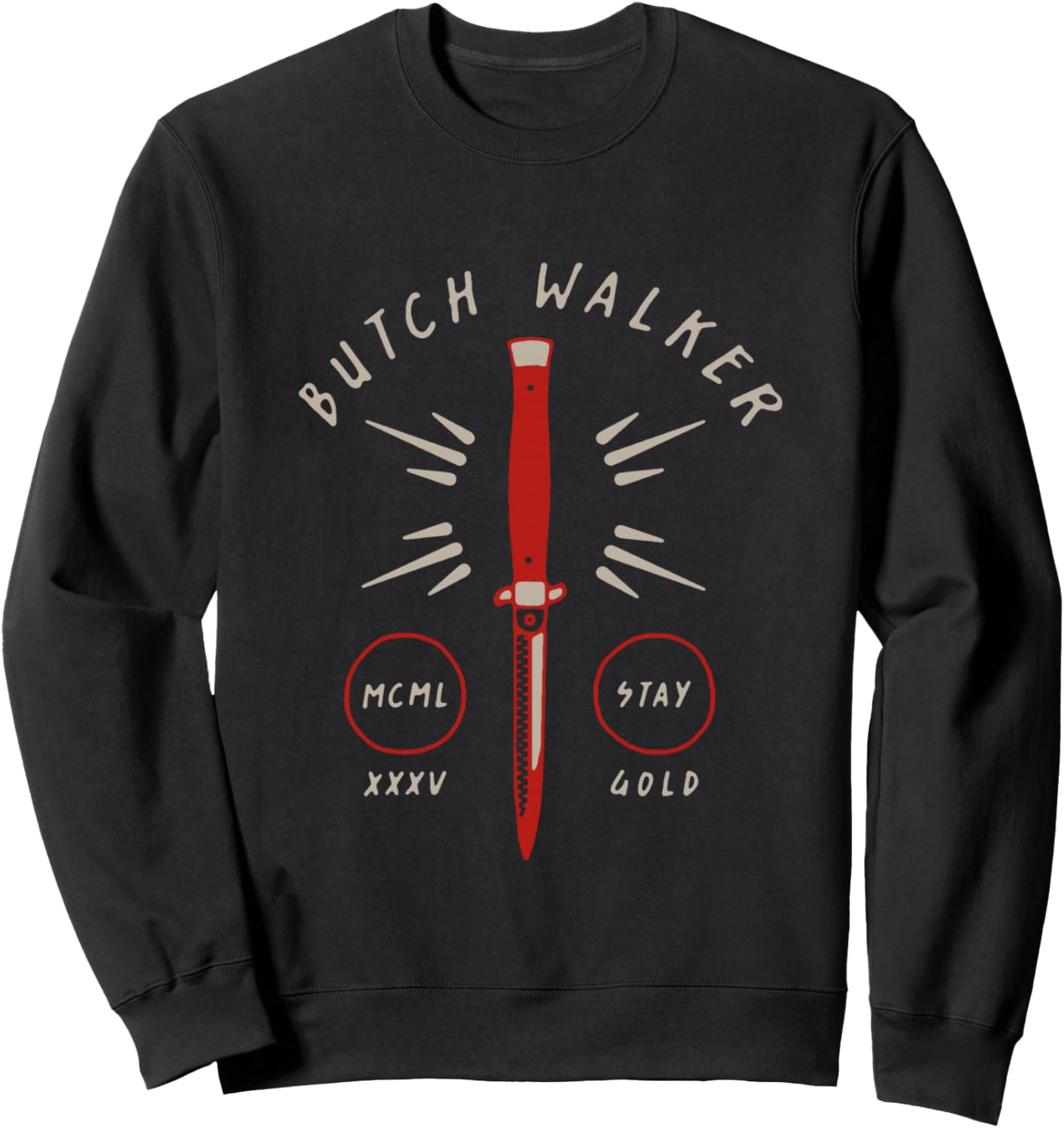 Толстовка с изображением ножа Бутча Уокера Butch Walker, черный
Толстовка с изображением ножа Бутча Уокера Butch Walker, черный