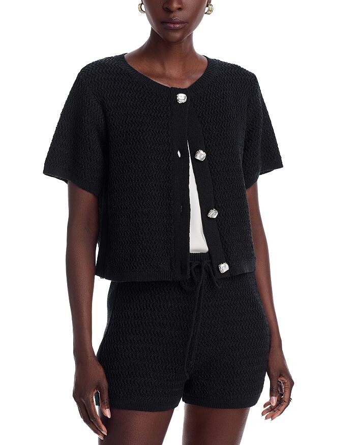 Кардиган Sancia с круглым вырезом Line & Dot, черный
Кардиган Sancia с круглым вырезом Line & Dot, черный