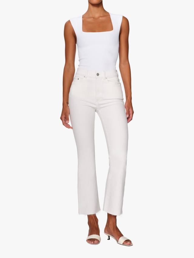 Укороченные джинсы-ботфорты бриджит с высокой посадкой DL1961, белый
Укороченные джинсы-ботфорты бриджит с высокой посадкой DL1961, белый