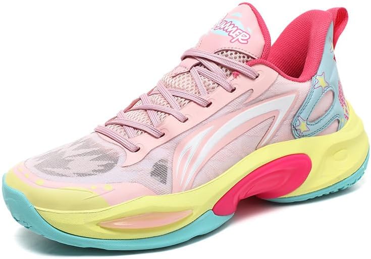 Мужские баскетбольные кроссовки противоскользящие для бега, с амортизацией, для ходьбы и тенниса Generic, розовый
Мужские баскетбольные кроссовки противоскользящие для бега, с амортизацией, для ходьбы и тенниса Generic, розовый