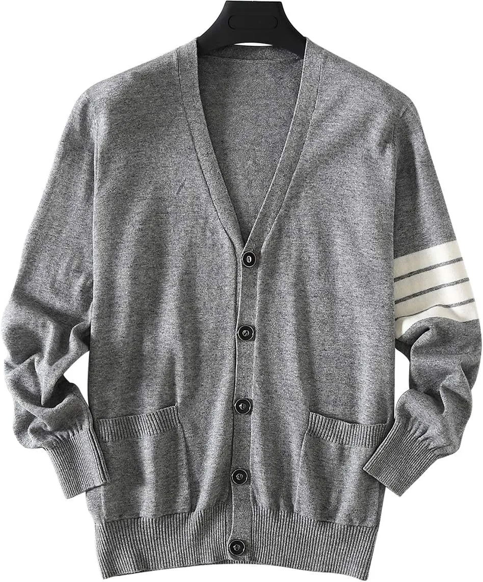 Кардиган мужской ZHILI V-образный вырез 100% хлопок
Кардиган мужской ZHILI V-образный вырез 100% хлопок