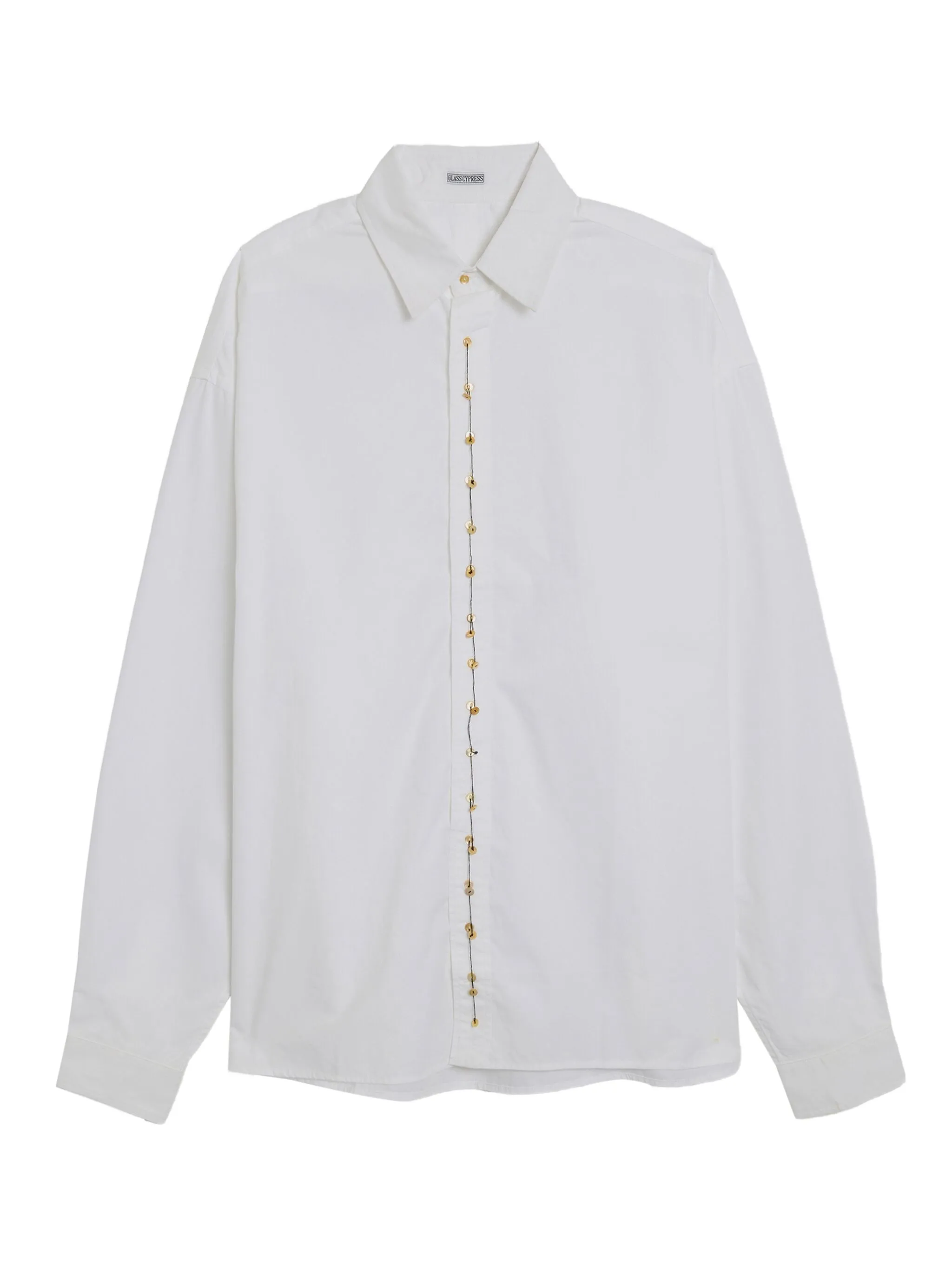 Рубашка с двойными пуговицами Glass Cypress, белый
Рубашка с двойными пуговицами Glass Cypress, белый