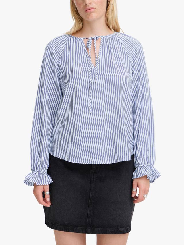 Блузка Sheila Stripe с галстуком на шее ICHI, Blue
Блузка Sheila Stripe с галстуком на шее ICHI, Blue