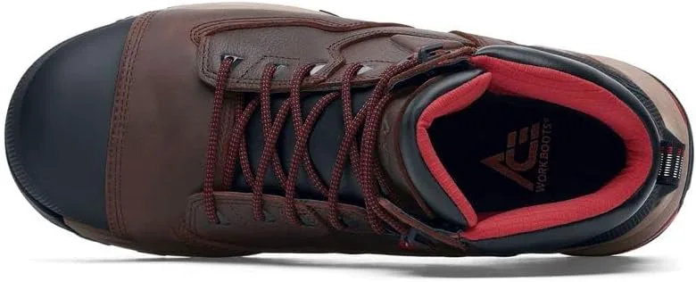 Рабочие ботинки ACE Redrock, мужские рабочие ботинки с композитным носом 8" и 6" (CT), устойчивые к скольжению, водостойкие ACE Work Boots, коричневый
Рабочие ботинки ACE Redrock, мужские рабочие ботинки с композитным носом 8" и 6" (CT), устойчивые к скольжению, водостойкие ACE Work Boots, коричневый