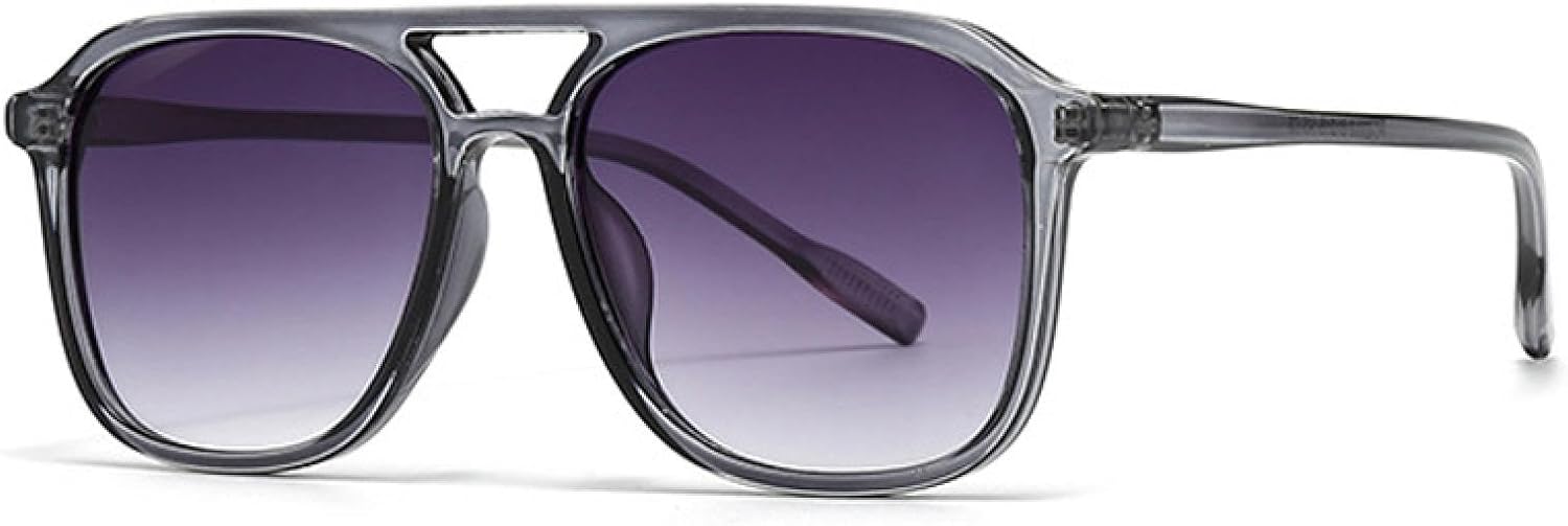 Мужские солнцезащитные очки в стиле ретро с двойной перемычкой, модные, зеленые, с защитой от УФ-излучения UV400, женские, трендовые, с градиентным переходом цвета TVTBBVV, Grey Grey Gradient
Мужские солнцезащитные очки в стиле ретро с двойной перемычкой, модные, зеленые, с защитой от УФ-излучения UV400, женские, трендовые, с градиентным переходом цвета TVTBBVV, Grey Grey Gradient