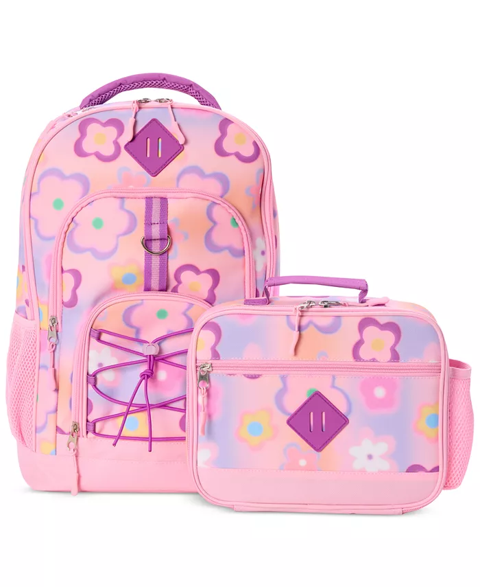 Набор для девочек: рюкзак с цветочным принтом и сумка для ланча InMocean
Набор для девочек: рюкзак с цветочным принтом и сумка для ланча InMocean