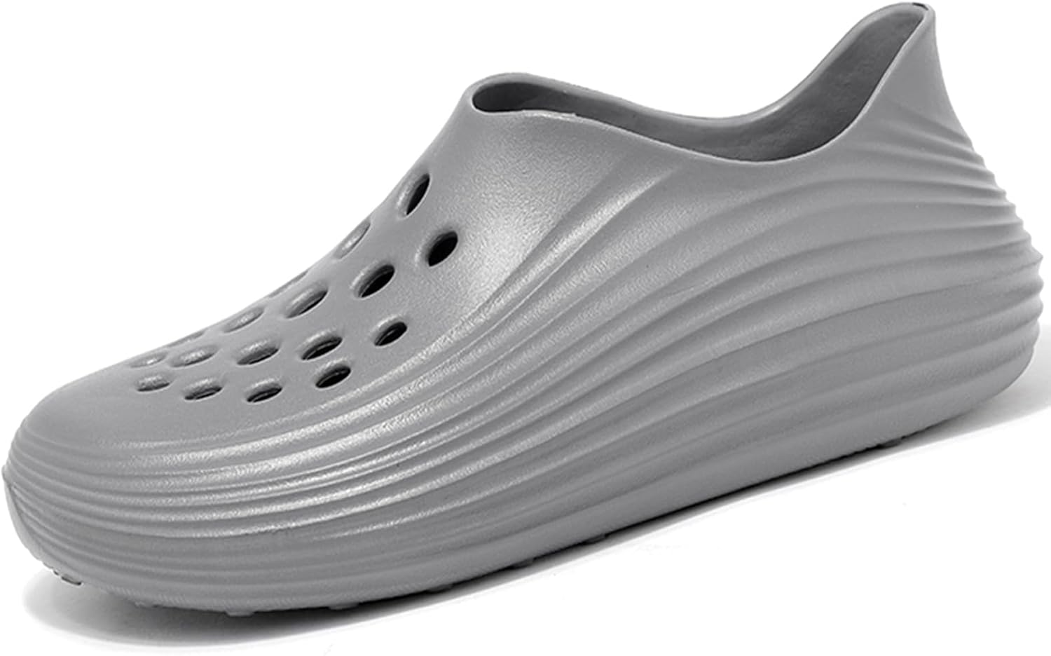 Кроссовки Foam Runner для мужчин и женщин, без шнурков, с вырезами, в стиле Foam Runner, легкие, долговечные, из EVA, дышащие, мягкие тапочки-облака для мужчин и женщин Inkuil, серый
Кроссовки Foam Runner для мужчин и женщин, без шнурков, с вырезами, в стиле Foam Runner, легкие, долговечные, из EVA, дышащие, мягкие тапочки-облака для мужчин и женщин Inkuil, серый