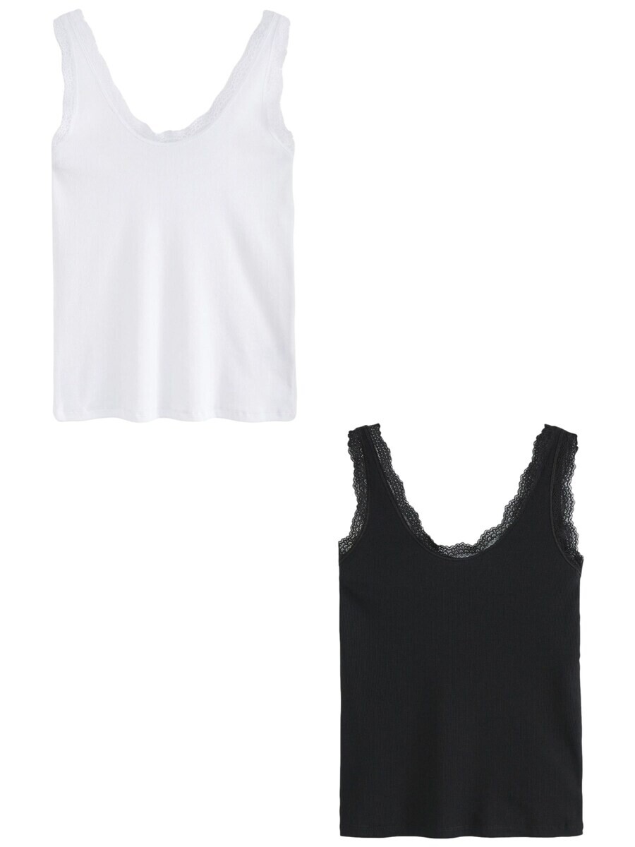Кружевной топ Next Top, черный/белый
Кружевной топ Next Top, черный/белый