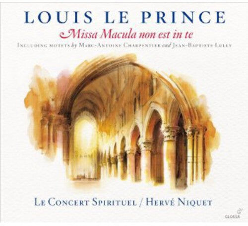 CD диск Charpentier / Le Spirituel / Niquet: Louis Le Prince Missa MacUla Non Est in Te
CD диск Charpentier / Le Spirituel / Niquet: Louis Le Prince Missa MacUla Non Est in Te
