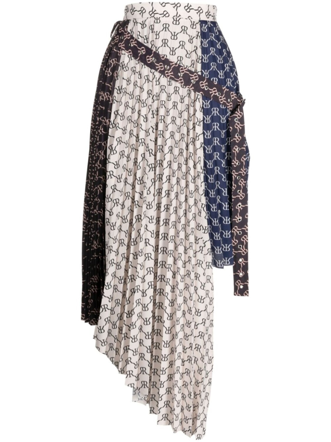 Rokh юбка асимметричного кроя с монограммой, разноцветный
Rokh юбка асимметричного кроя с монограммой, разноцветный