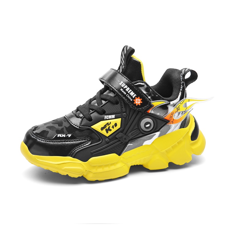 Баскетбольные кроссовки с противоскользящей подошвой, износостойкие, детские FCMM, черный/желтый
Баскетбольные кроссовки с противоскользящей подошвой, износостойкие, детские FCMM, черный/желтый