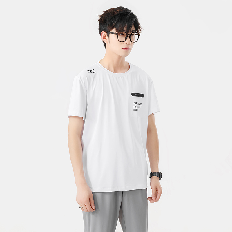 Футболка унисекс Mizuno, синий
Футболка унисекс Mizuno, синий