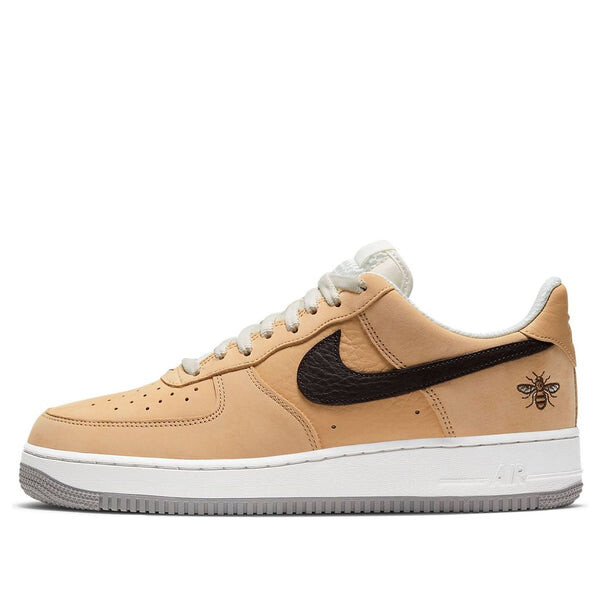 Кроссовки air force 1 низкие Nike, коричневый 
Кроссовки air force 1 низкие Nike, коричневый