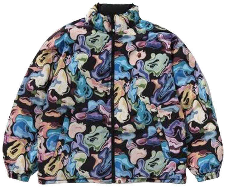 Двусторонняя пуховая куртка BAPE Art Camo, черный
Двусторонняя пуховая куртка BAPE Art Camo, черный