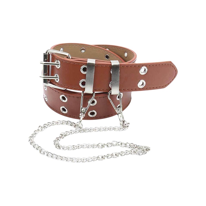 FUO Ремень из искусственной кожи унисекс шириной 3,3 см, Brown
FUO Ремень из искусственной кожи унисекс шириной 3,3 см, Brown