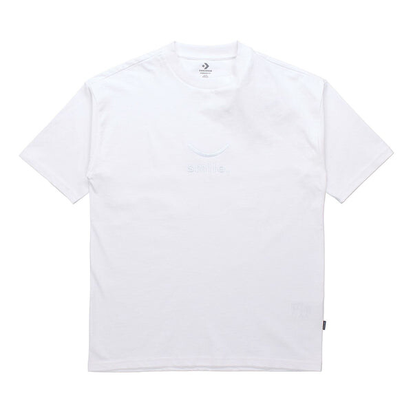 Футболка men's jack purcell short sleeve white Converse, белый 
Футболка men's jack purcell short sleeve white Converse, белый