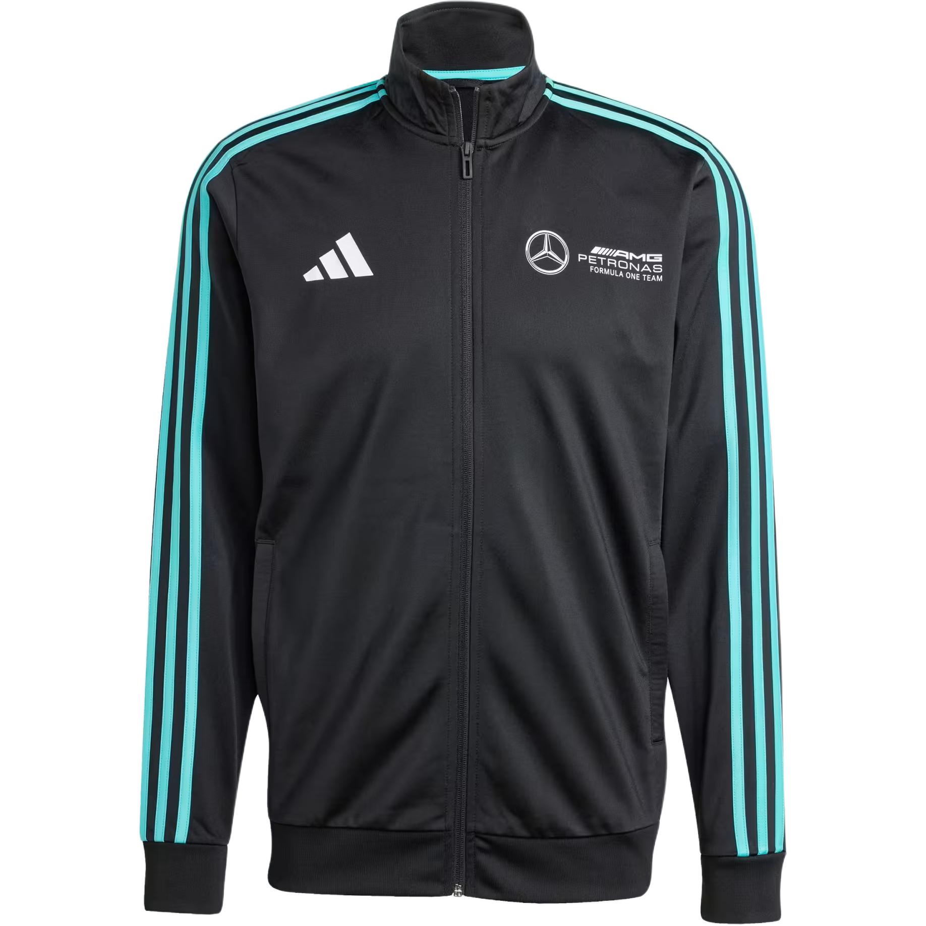 Курка Mercedes-AMG Dna для трека Adidas, черный/белый
Курка Mercedes-AMG Dna для трека Adidas, черный/белый