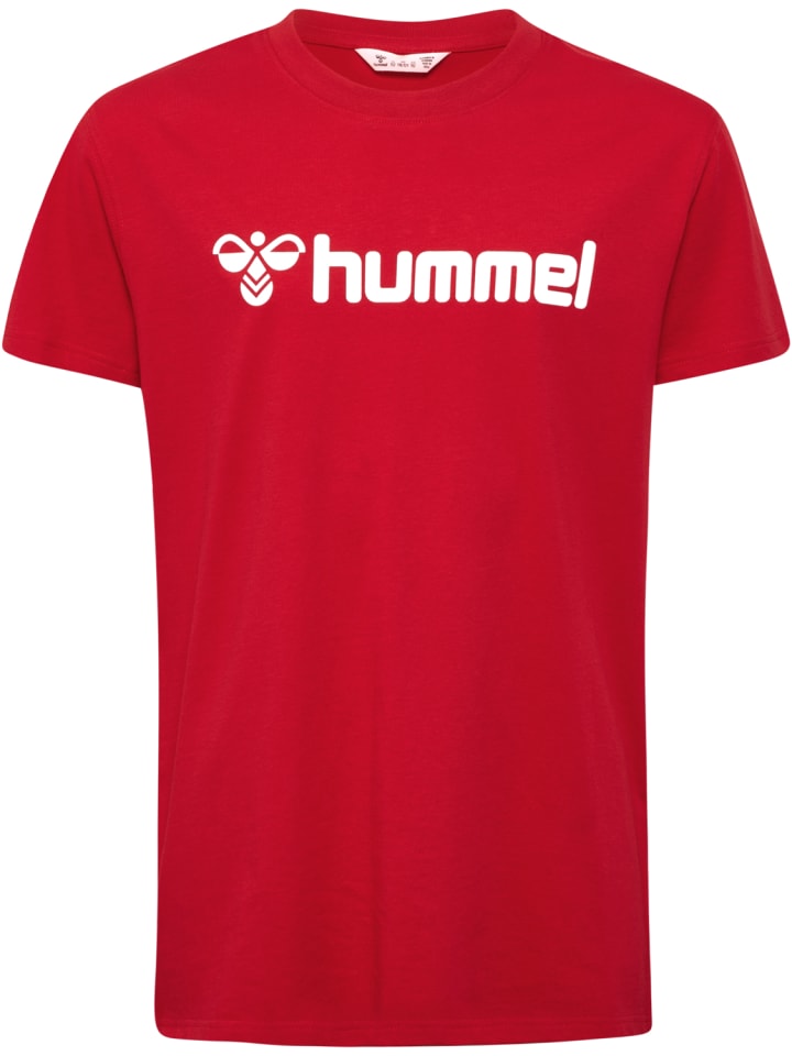 Футболка с принтом логотипа из органического хлопка красного цвета Hummel
Футболка с принтом логотипа из органического хлопка красного цвета Hummel