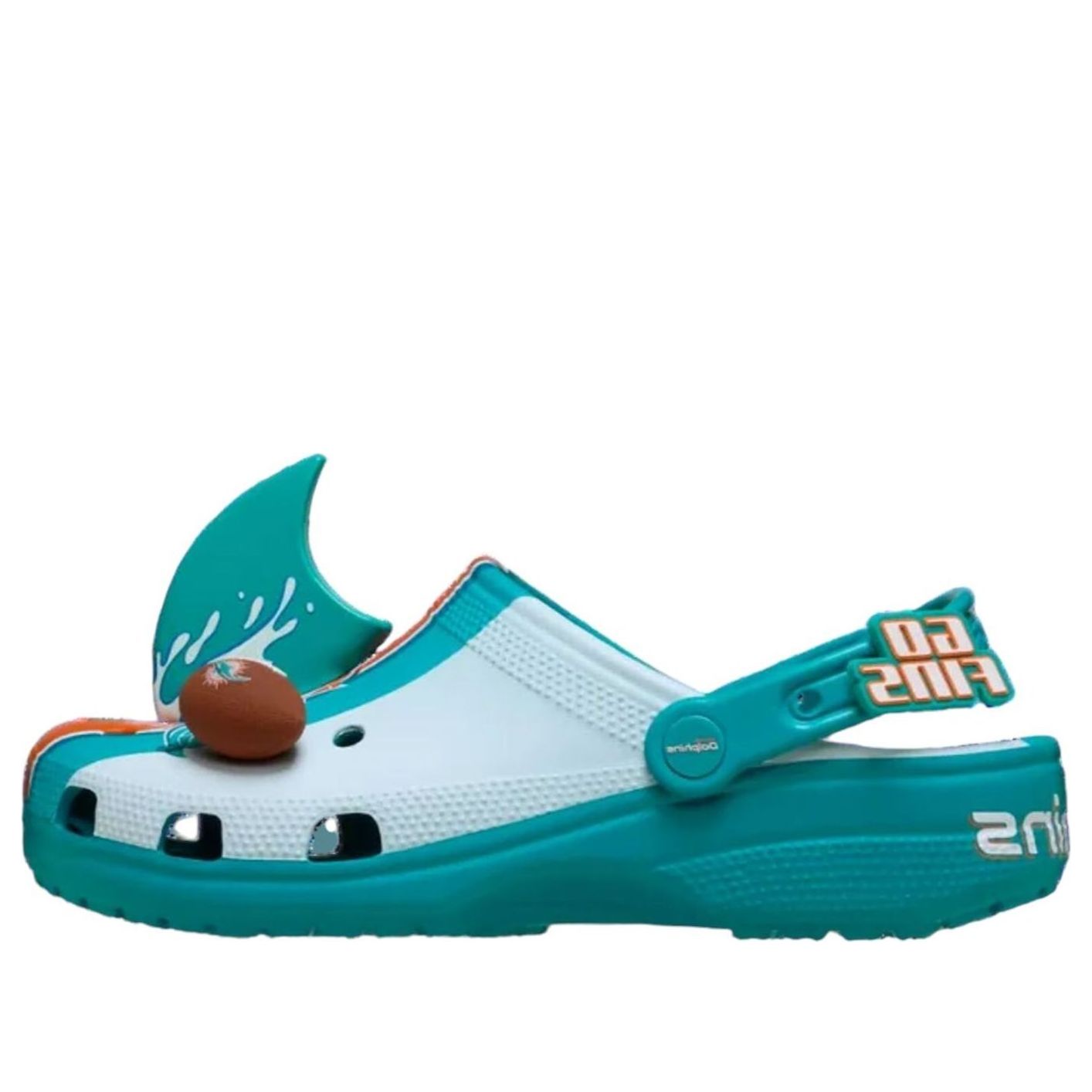 Crocs x NFL Classic Clog 'Miami Dolphins'
Crocs x NFL Classic Clog 'Miami Dolphins'