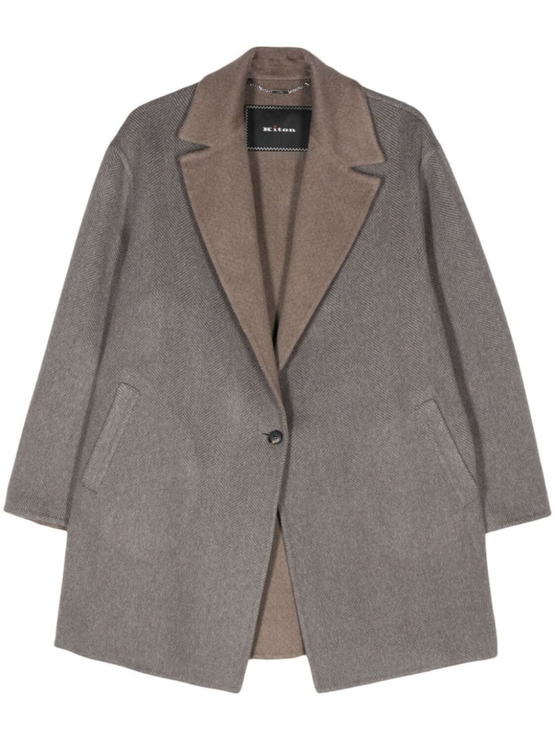 Kiton кашемировое пальто, коричневый
Kiton кашемировое пальто, коричневый