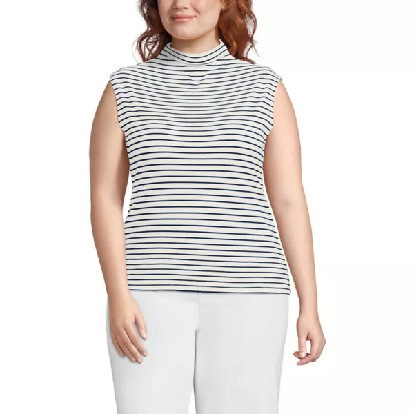 Майка больших размеров с рукавами-крылышками, драпированными, с воронкообразным вырезом Lands' End, цвет ivory navy stripe
Майка больших размеров с рукавами-крылышками, драпированными, с воронкообразным вырезом Lands' End, цвет ivory navy stripe