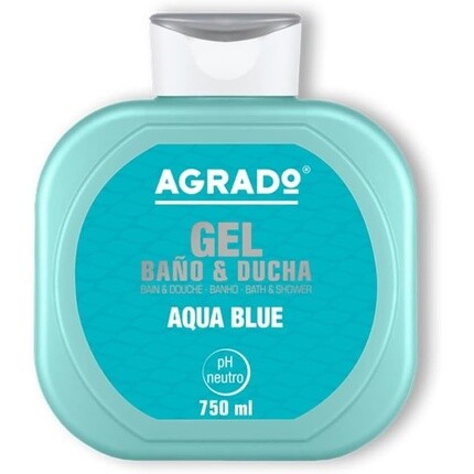 Гель для ванны и душа Aquablue 750мл, Agrado
Гель для ванны и душа Aquablue 750мл, Agrado