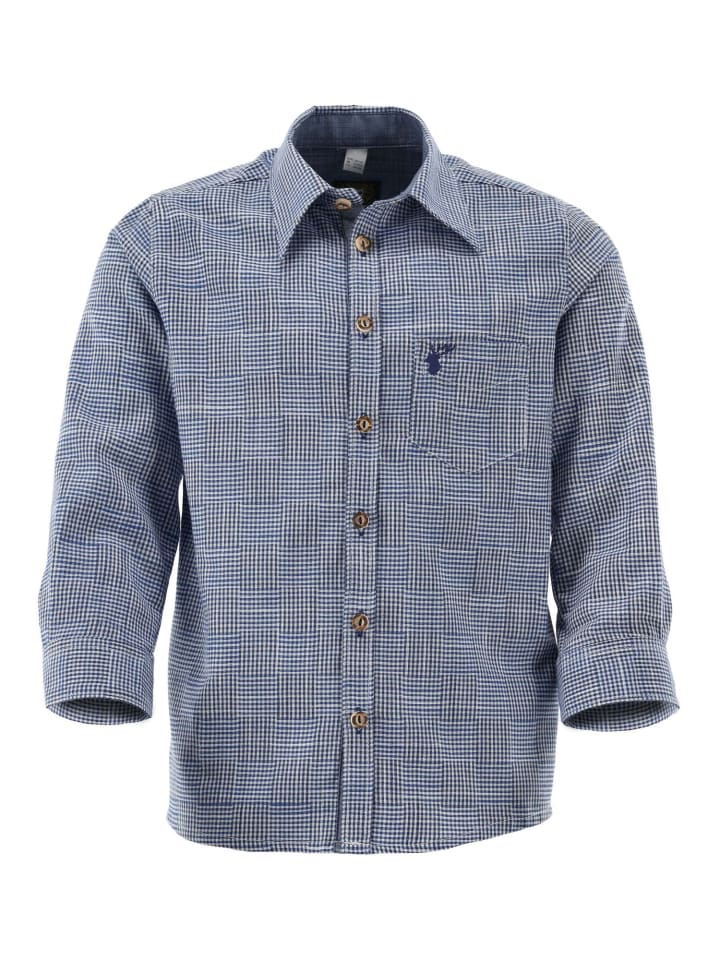 Детская традиционная рубашка Торуви в джинсах OS-Trachten
Детская традиционная рубашка Торуви в джинсах OS-Trachten