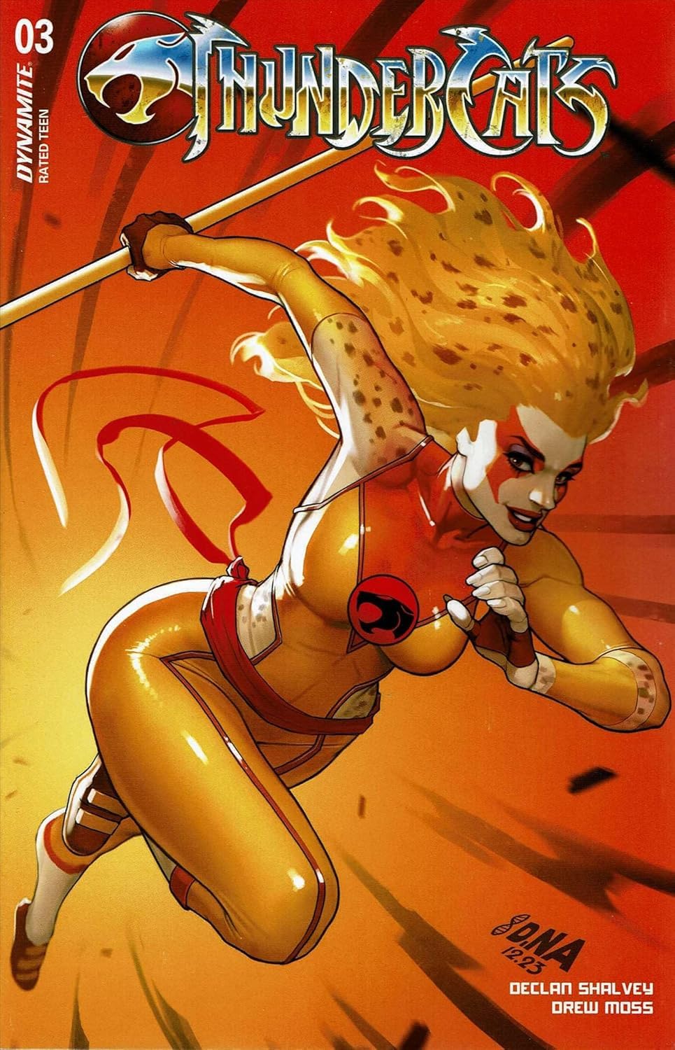 Thundercats (series 3) No. 3 (Cover A by David Nakayama) Release Date April 10, 2024
Thundercats (series 3) No. 3 (Cover A by David Nakayama) Release Date April 10, 2024