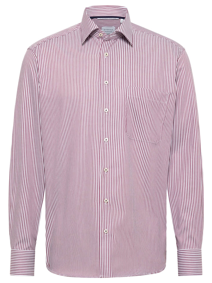 Рубашка COMFORT FIT бордового цвета Eterna
Рубашка COMFORT FIT бордового цвета Eterna