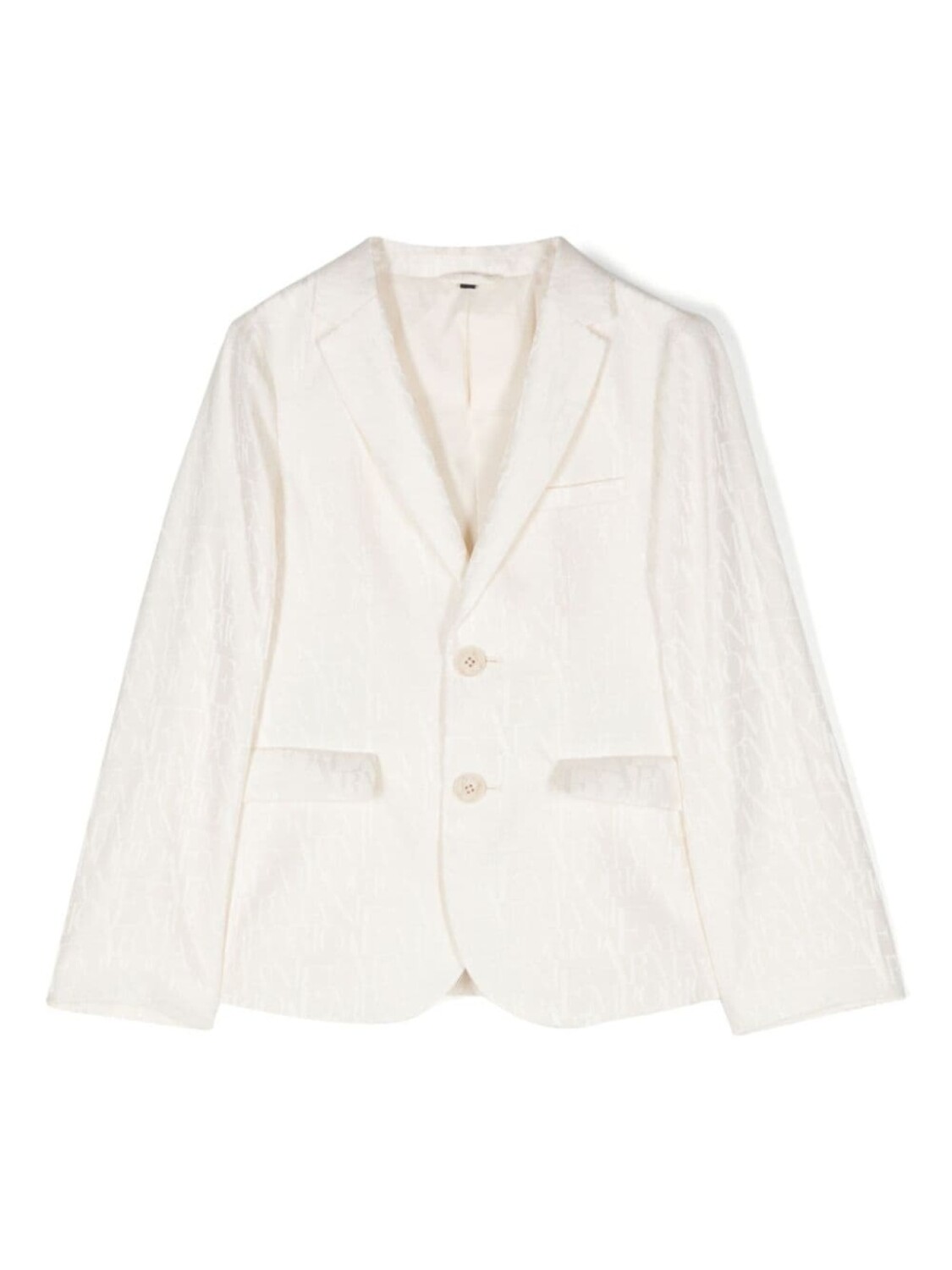 Emporio Armani пиджак с жаккардовым логотипом, нейтральный цвет
Emporio Armani пиджак с жаккардовым логотипом, нейтральный цвет