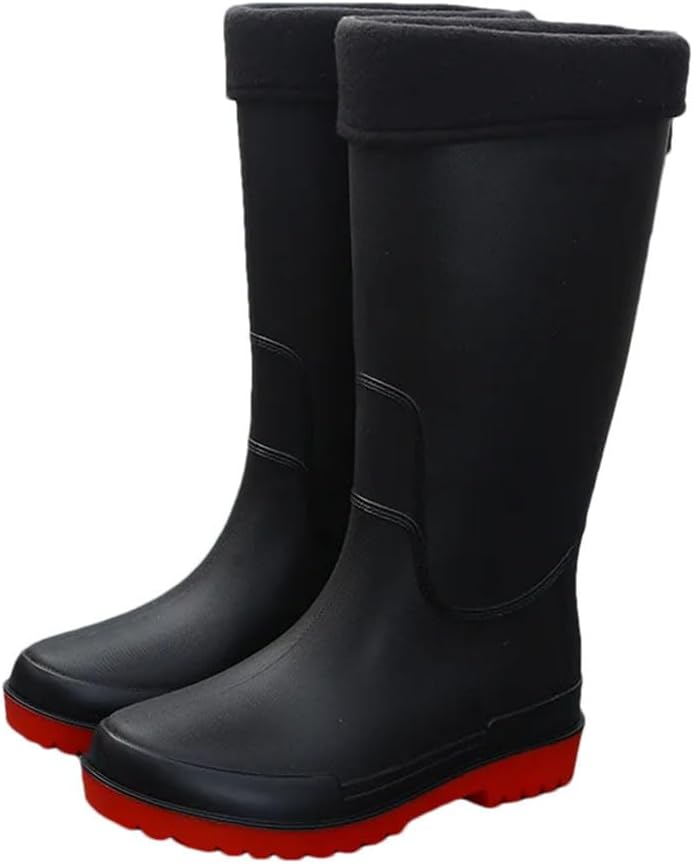 Мужские дождевые туфли для взрослых, средняя длина, водонепроницаемые, мягкие и противоскользящие с толстой подошвой, дождевые ботинки Generic, красный
Мужские дождевые туфли для взрослых, средняя длина, водонепроницаемые, мягкие и противоскользящие с толстой подошвой, дождевые ботинки Generic, красный