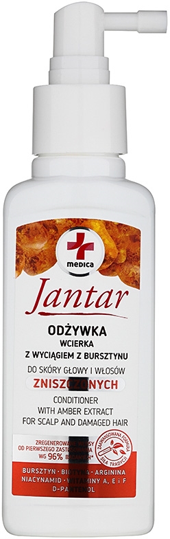 Регенерирующий спрей-кондиционер Medica Jantar для поврежденных волос Ideepharm, 100 мл
Регенерирующий спрей-кондиционер Medica Jantar для поврежденных волос Ideepharm, 100 мл