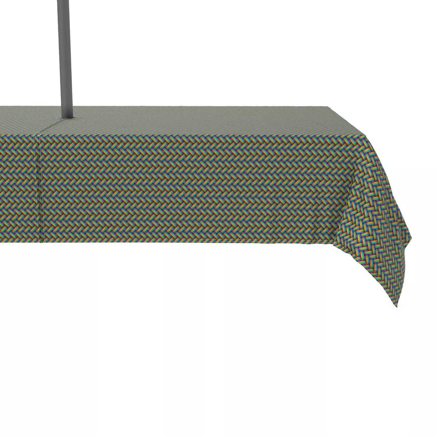 Водоотталкивающая, для наружного использования, 100 % полиэстер, 60x120 дюймов, переплетение «елочка» радужного цвета.
Водоотталкивающая, для наружного использования, 100 % полиэстер, 60x120 дюймов, переплетение «елочка» радужного цвета.