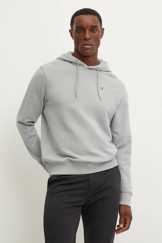 Хлопковая толстовка Balis Napapijri, серый
Хлопковая толстовка Balis Napapijri, серый