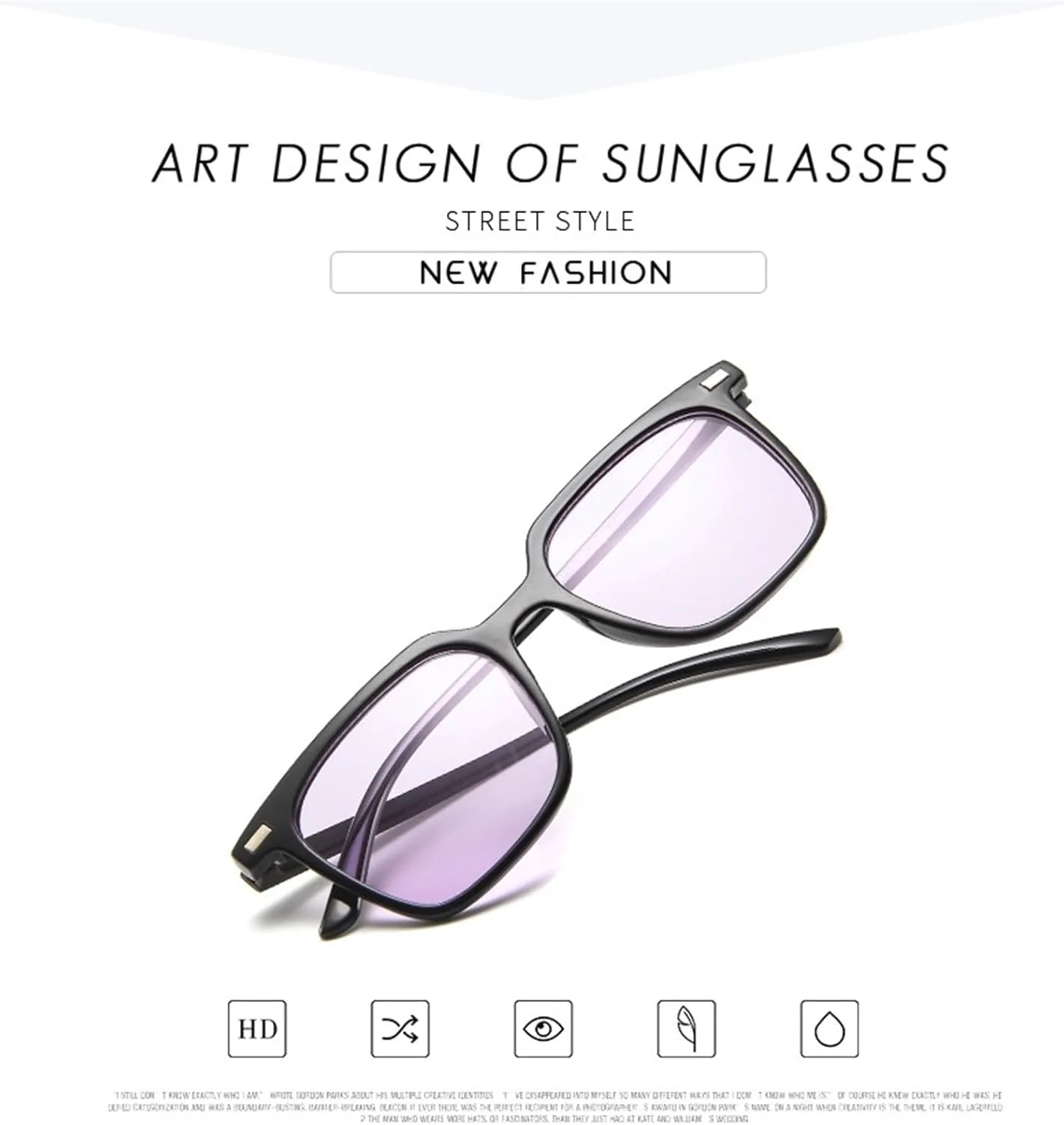 Квадратные мужские солнцезащитные очки в маленькой оправе, женские солнцезащитные очки для вождения и поездок на работу на открытом воздухе Generic, Black
Квадратные мужские солнцезащитные очки в маленькой оправе, женские солнцезащитные очки для вождения и поездок на работу на открытом воздухе Generic, Black