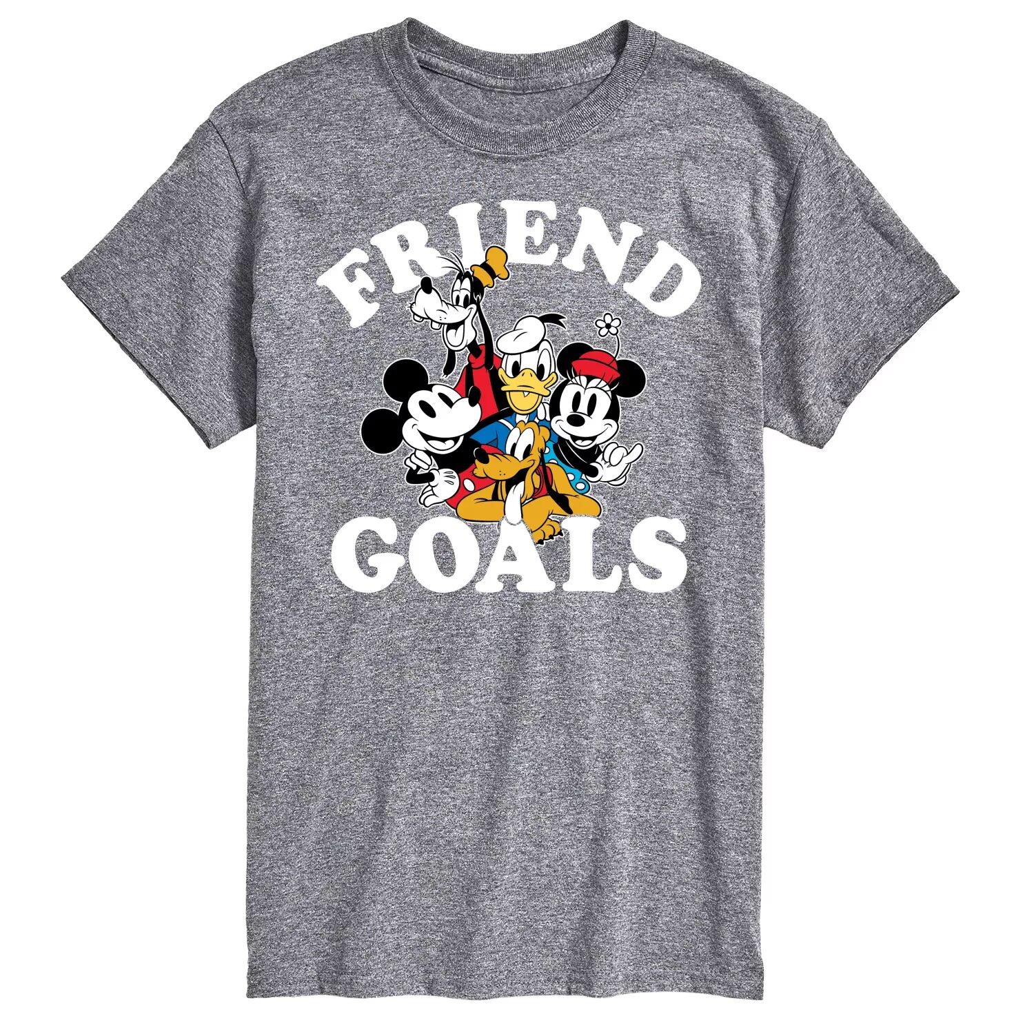 Мужская футболка Disney's Friend Goals с графическим рисунком Licensed Character
Мужская футболка Disney's Friend Goals с графическим рисунком Licensed Character