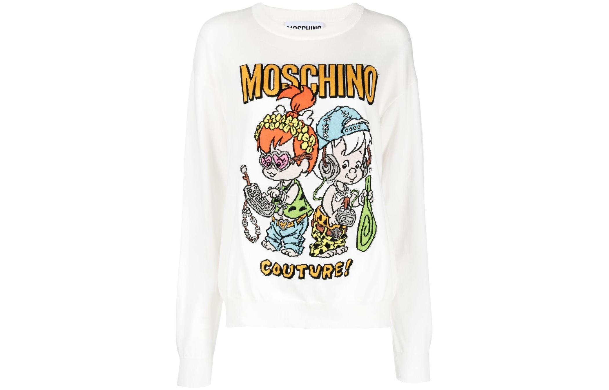 MOSCHINO Свитер FW22 женский белый
MOSCHINO Свитер FW22 женский белый