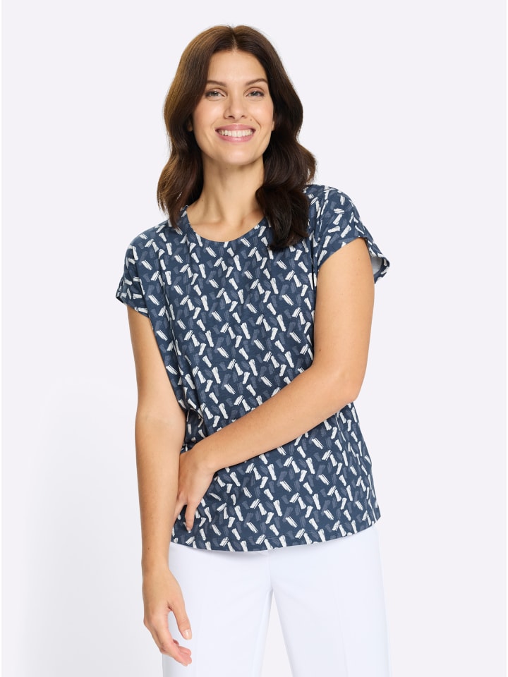 Sieh an! Футболка с короткими рукавами, темно-синего цвета с принтом цвета экрю, Синий, Sieh an! Футболка с короткими рукавами, темно-синего цвета с принтом цвета экрю
Sieh an! Футболка с короткими рукавами, темно-синего цвета с принтом цвета экрю, Синий, Sieh an! Футболка с короткими рукавами, темно-синего цвета с принтом цвета экрю