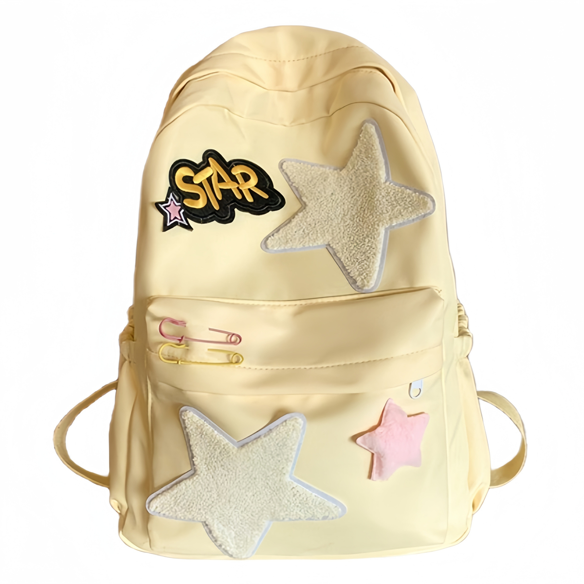 BALANG Нейлоновый рюкзак унисекс синий/желтый/розовый, Custard, Charm Not Included
BALANG Нейлоновый рюкзак унисекс синий/желтый/розовый, Custard, Charm Not Included