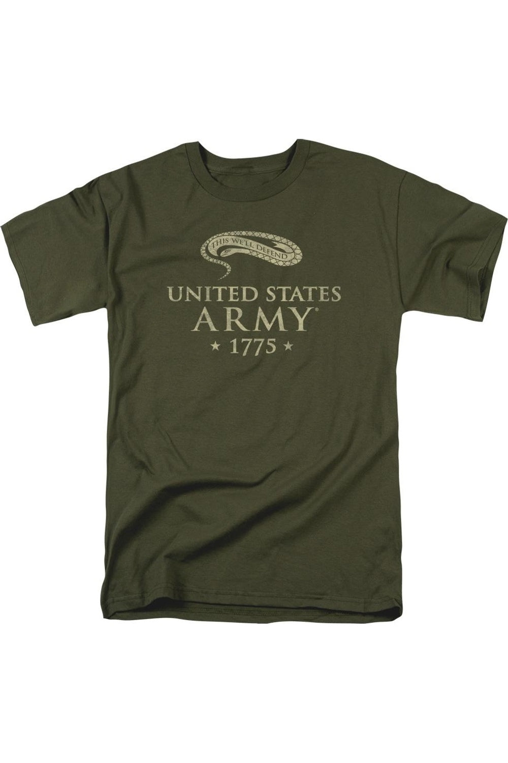 Футболка с коротким рукавом для взрослых US ARMY Well Defend Gildan, хаки
Футболка с коротким рукавом для взрослых US ARMY Well Defend Gildan, хаки