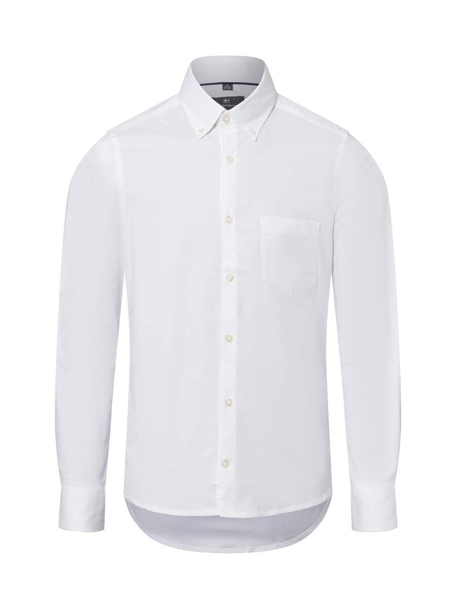 Приталенная рубашка на пуговицах Nils Sundström, белый
Приталенная рубашка на пуговицах Nils Sundström, белый