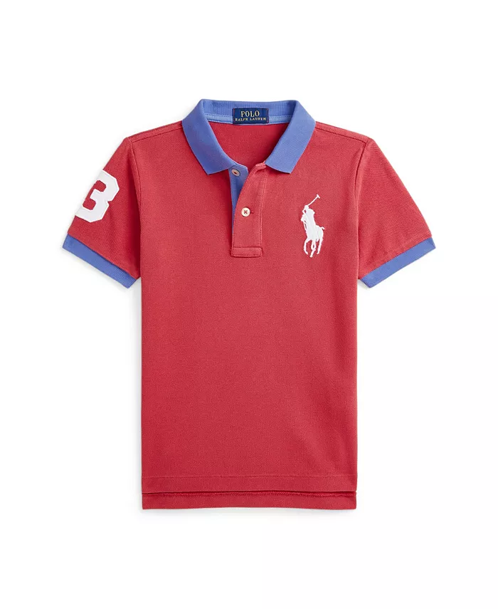 Детская и мальчиковая поло с сеткой Big Pony Polo Ralph Lauren, красный
Детская и мальчиковая поло с сеткой Big Pony Polo Ralph Lauren, красный